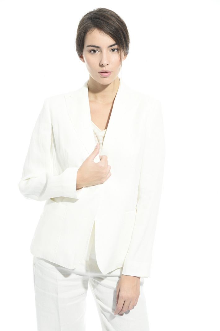 Giacca blazer in lino Intrend Giacca blazer in lino Intrend