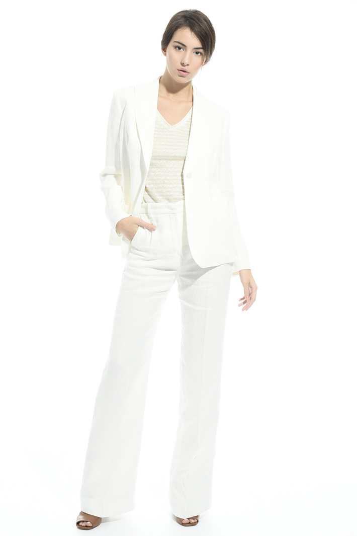 Giacca blazer in lino Intrend Giacca blazer in lino Intrend