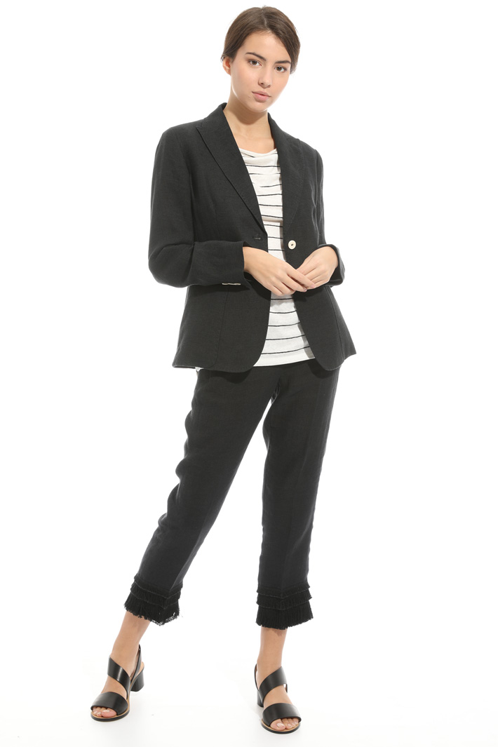 Giacca blazer in lino Intrend Giacca blazer in lino Intrend