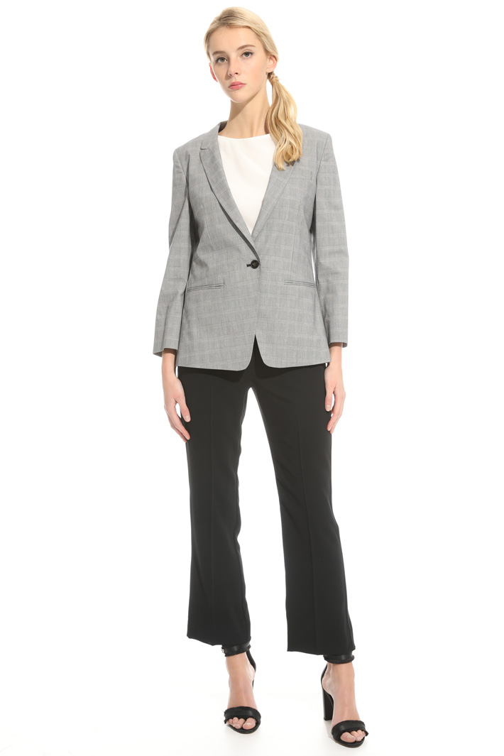 Blazer in cotone tinto filo Intrend Blazer in cotone tinto filo Intrend