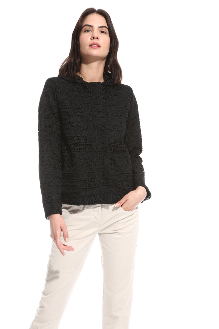 Giacca in tessuto macramé Intrend Giacca in tessuto macramé Intrend
