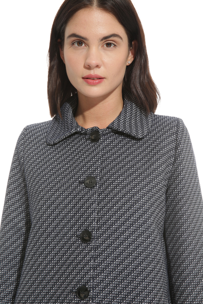 Textured fabric jacket Intrend Textured fabric jacket Intrend