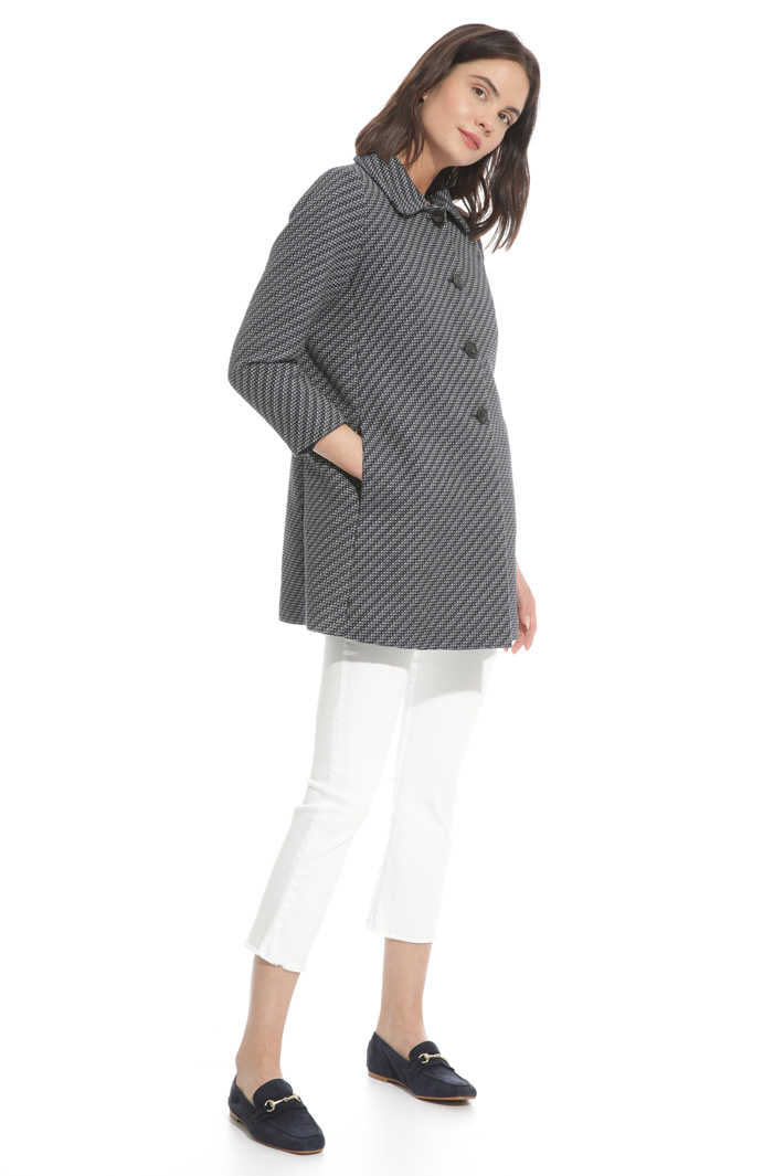 Textured fabric jacket Intrend Textured fabric jacket Intrend