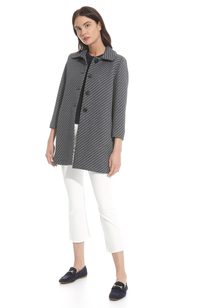 Textured fabric jacket Intrend Textured fabric jacket Intrend