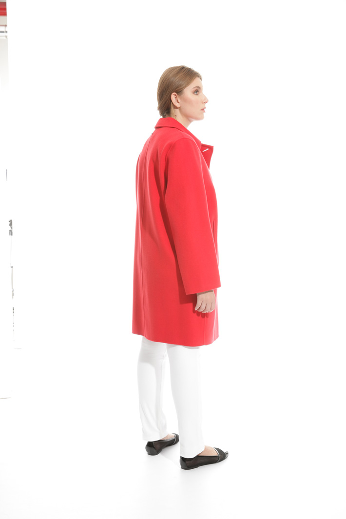 Double layer wool coat Diffusione Tessile Double layer wool coat Diffusione Tessile