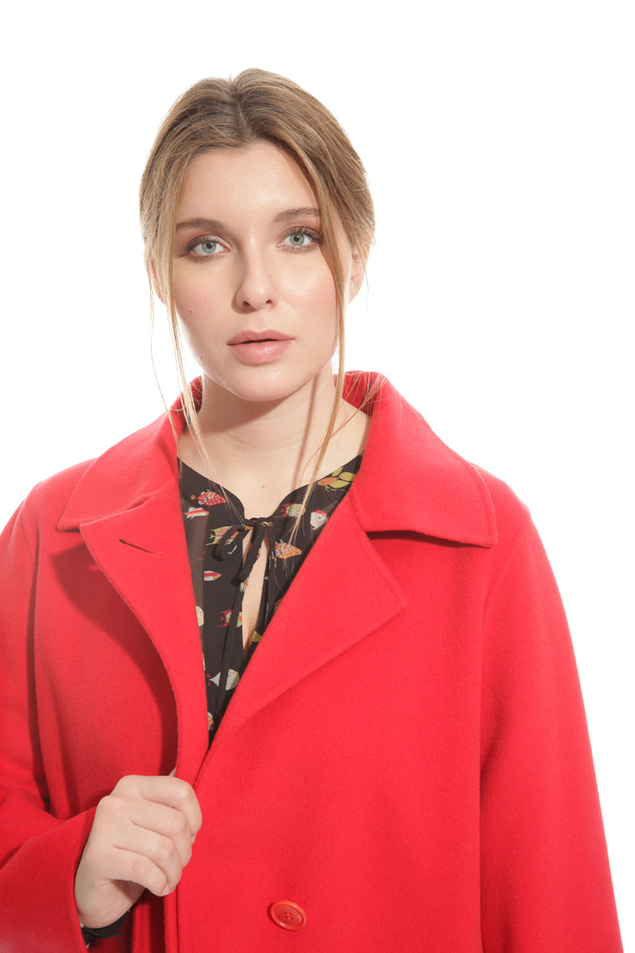 Double layer wool coat Diffusione Tessile Double layer wool coat Diffusione Tessile