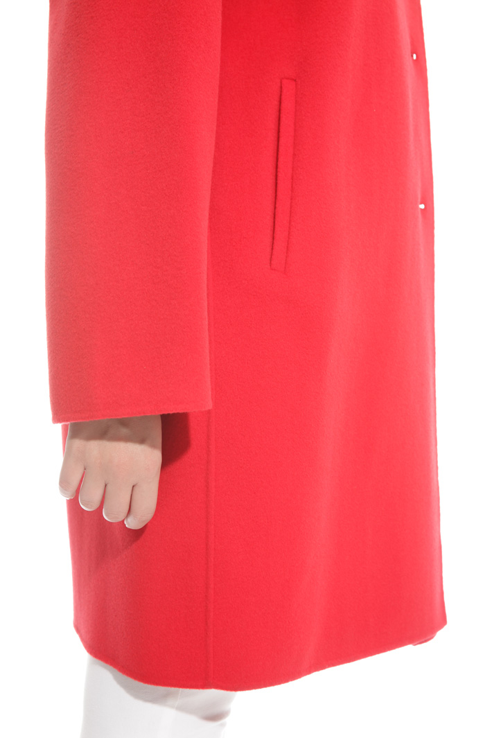 Double layer wool coat Diffusione Tessile Double layer wool coat Diffusione Tessile