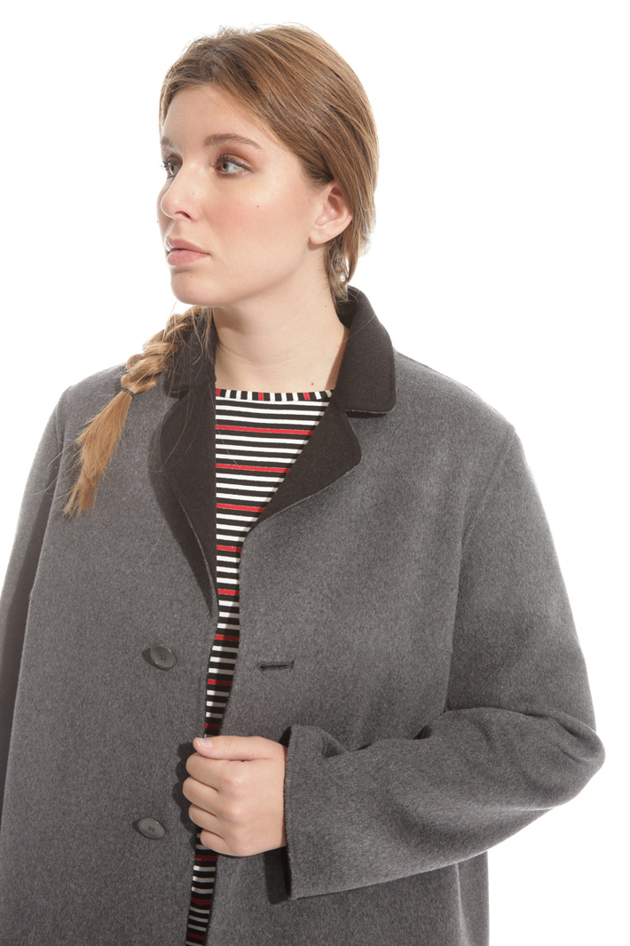 Cappotto reversibile in lana Intrend Cappotto reversibile in lana Intrend