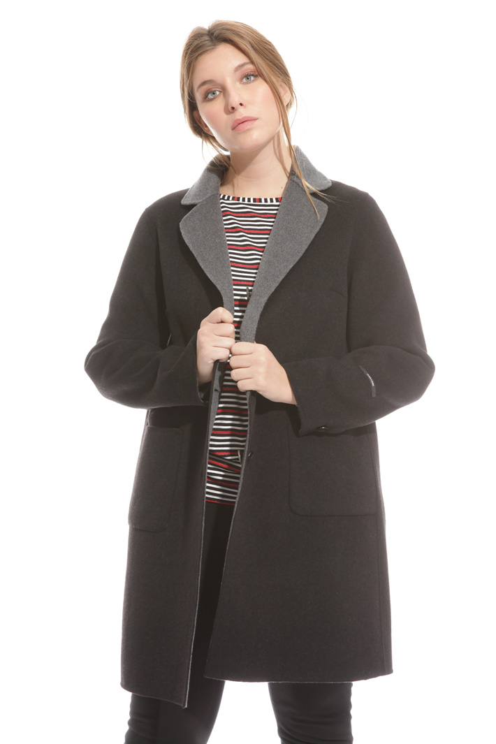 Cappotto reversibile in lana Intrend Cappotto reversibile in lana Intrend