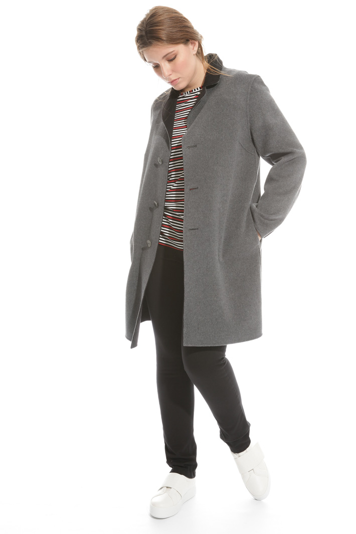 Cappotto reversibile in lana Intrend Cappotto reversibile in lana Intrend