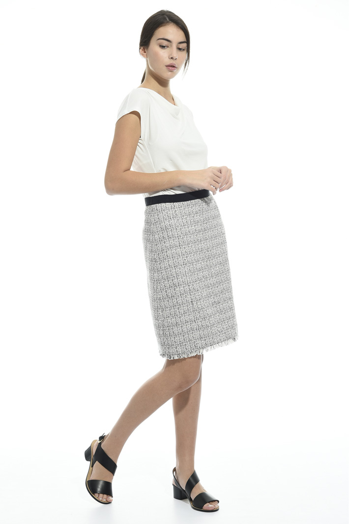 Interwoven lurex skirt Intrend Interwoven lurex skirt Intrend