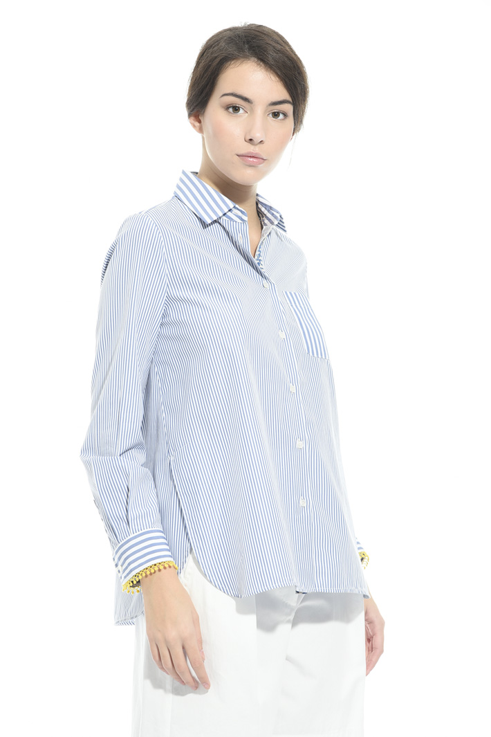 Camicia con passamanerie Intrend Camicia con passamanerie Intrend