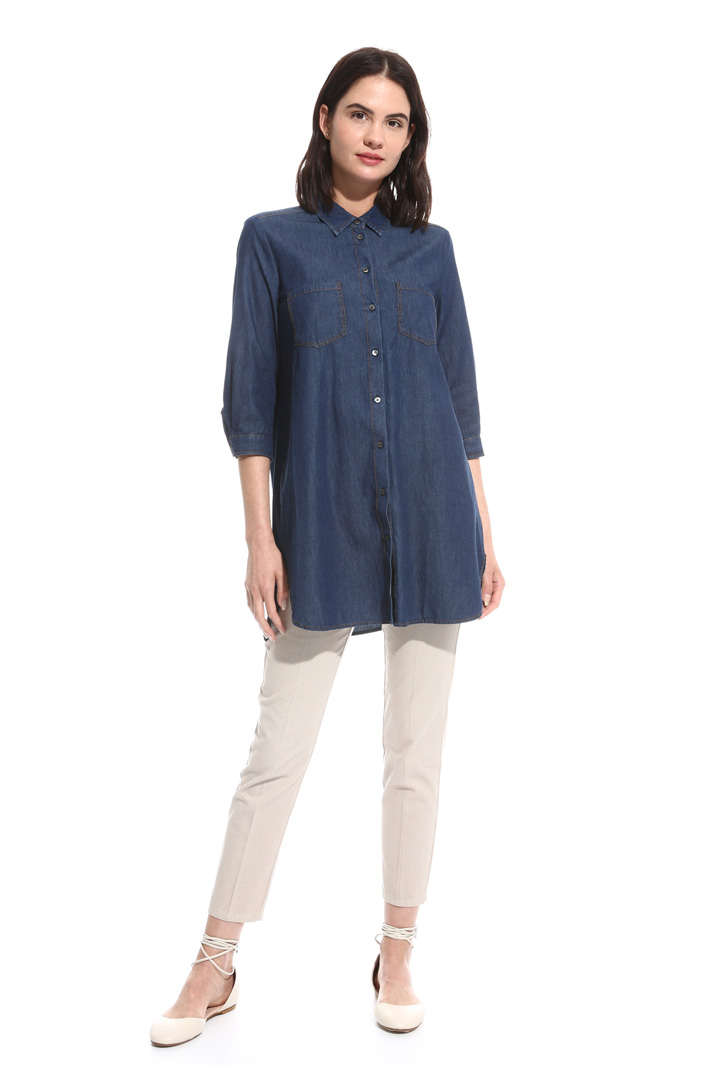 Camicia in denim leggero Intrend Camicia in denim leggero Intrend