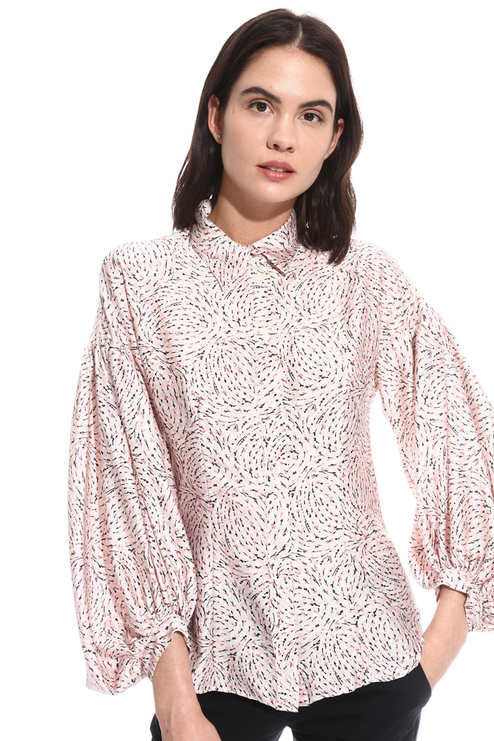 Camicia con maniche palloncino Intrend Camicia con maniche palloncino Intrend