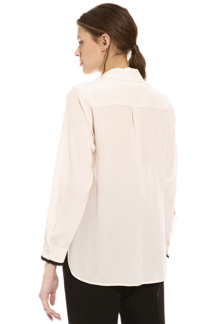 Frilled silk shirt Intrend Frilled silk shirt Intrend