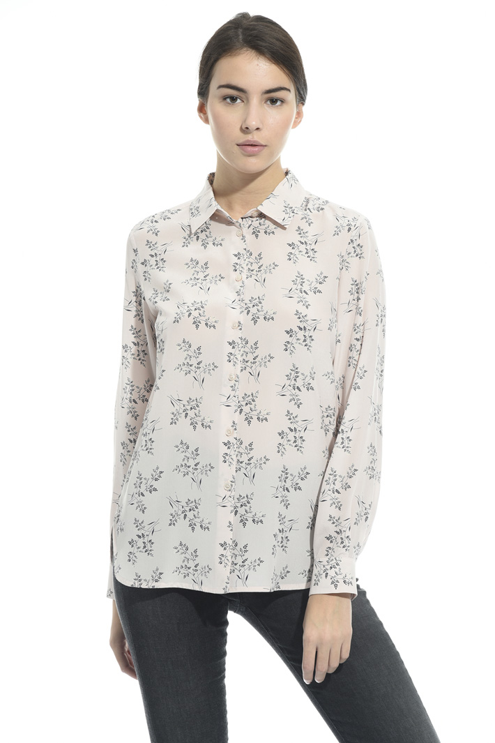 Camicia in seta stampata Intrend Camicia in seta stampata Intrend