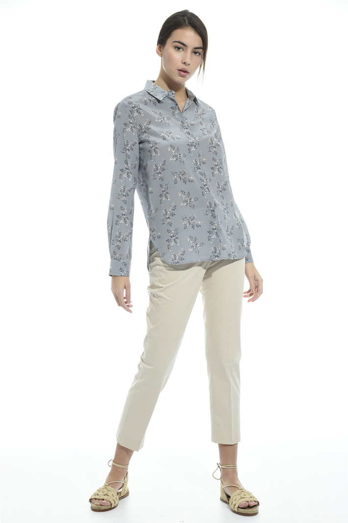 Camicia in seta stampata Intrend Camicia in seta stampata Intrend