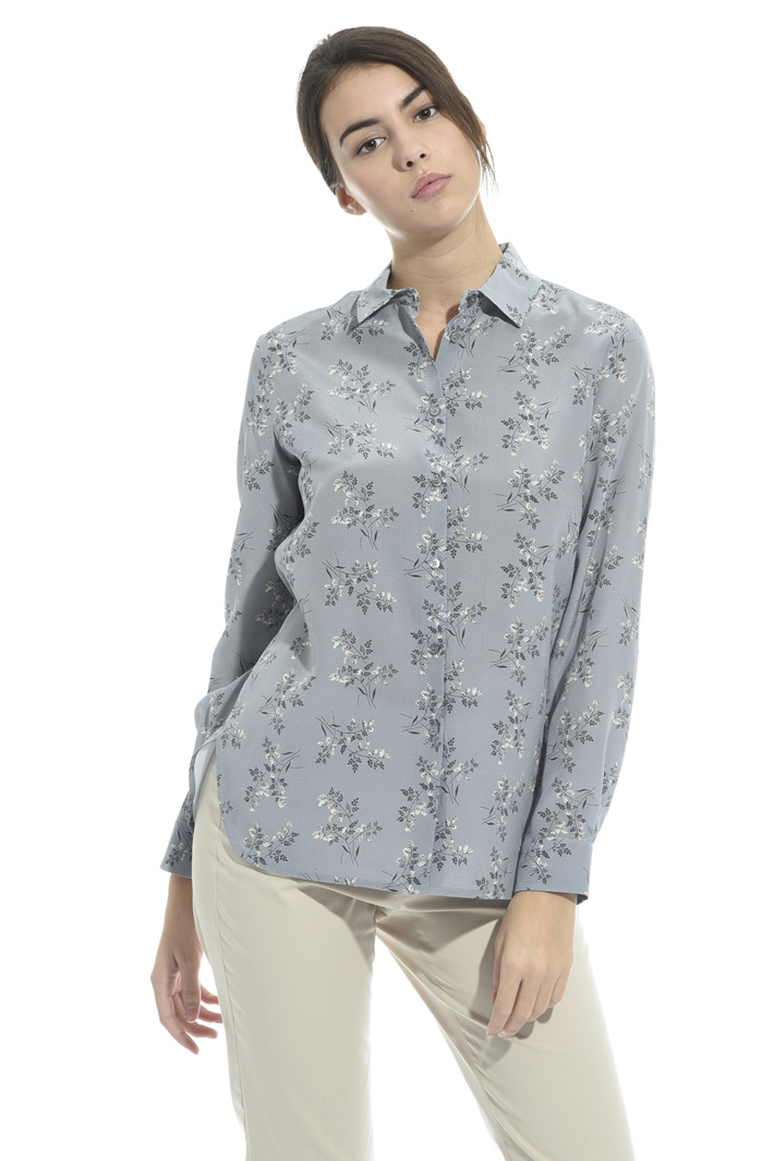 Camicia in seta stampata Intrend Camicia in seta stampata Intrend