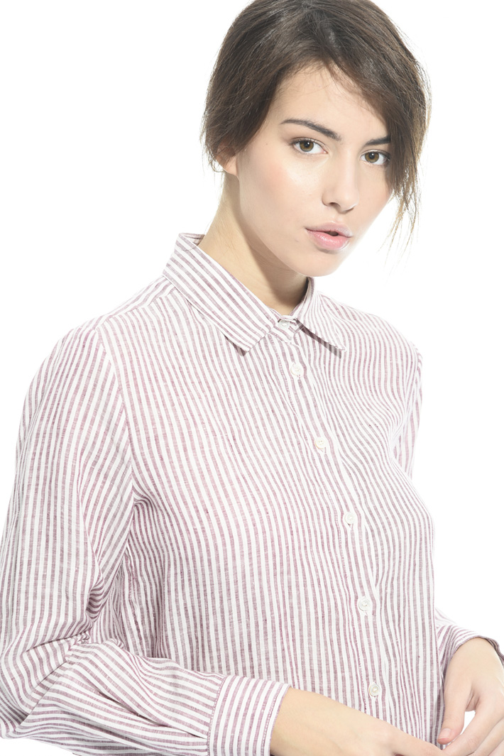 Yarn-dyed linen shirt Intrend Yarn-dyed linen shirt Intrend