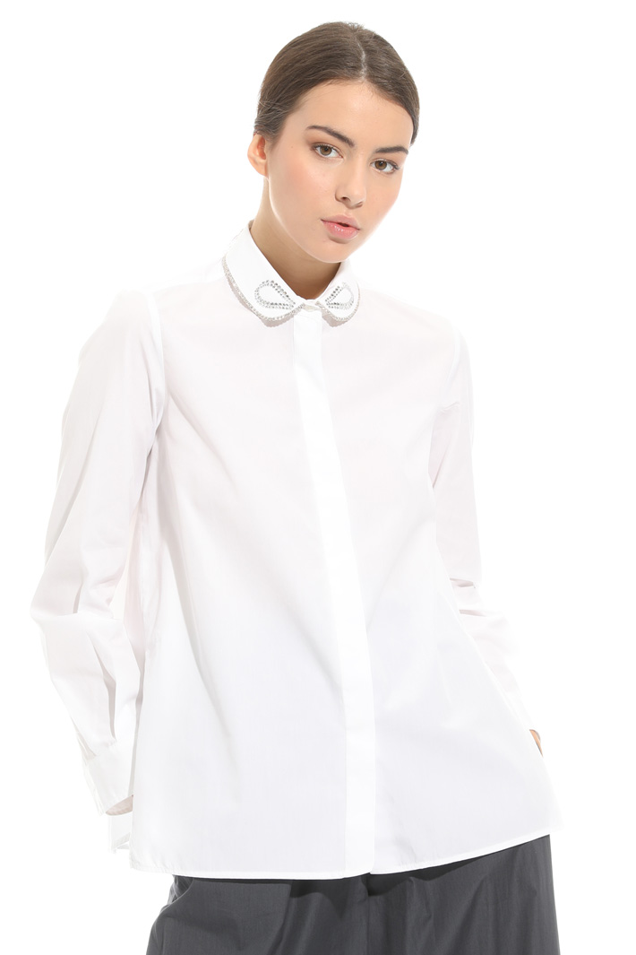 Camicia con colletto ricamato Intrend Camicia con colletto ricamato Intrend