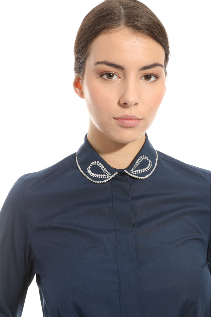 Camicia con colletto ricamato Intrend Camicia con colletto ricamato Intrend