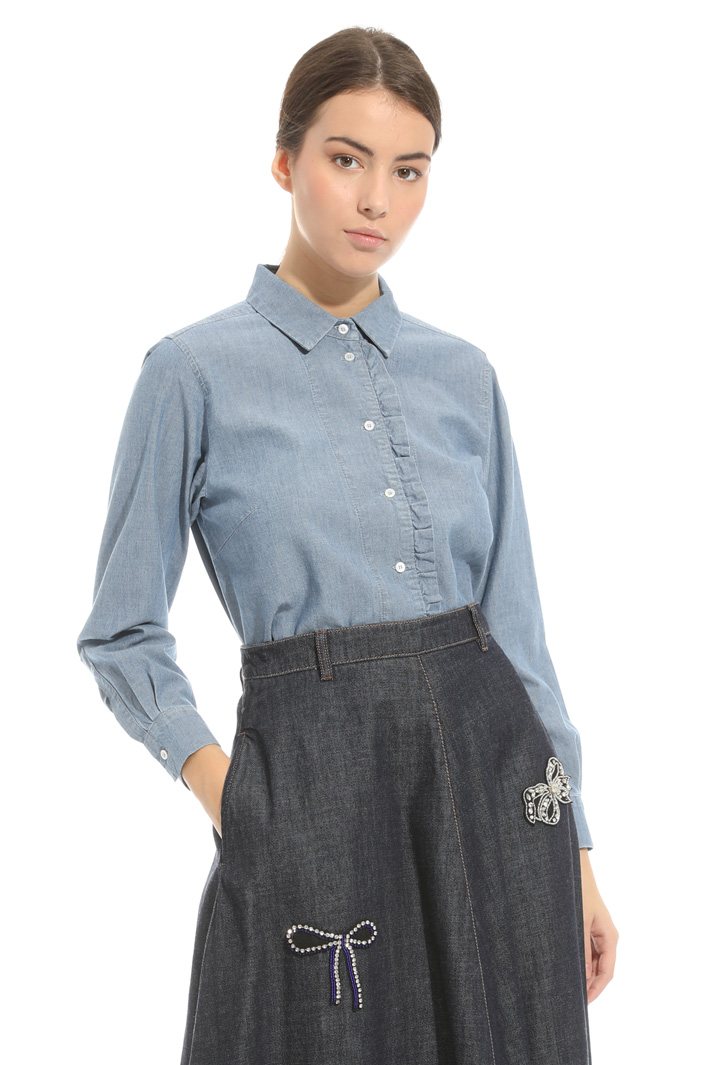 Camicia con ruches Intrend Camicia con ruches Intrend