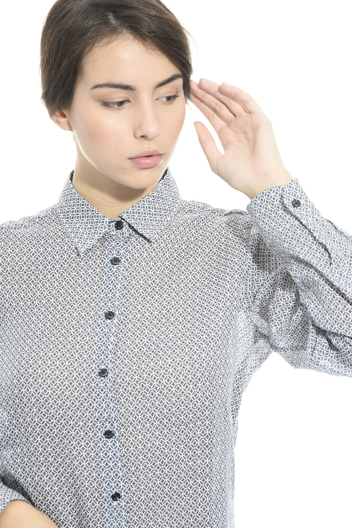 Camicia in ramie stampato Intrend Camicia in ramie stampato Intrend