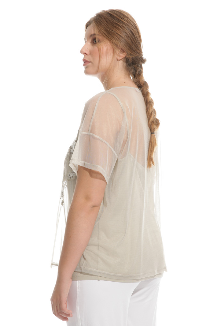 Casacca in tulle ricamato Intrend Casacca in tulle ricamato Intrend