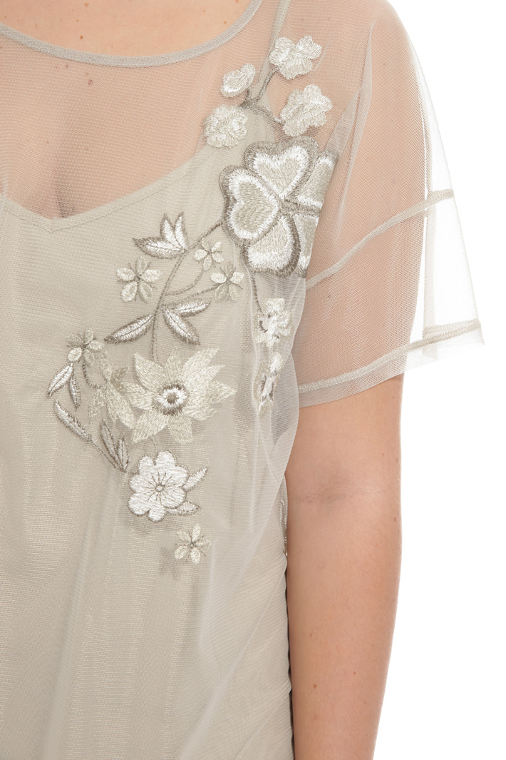 Casacca in tulle ricamato Intrend Casacca in tulle ricamato Intrend