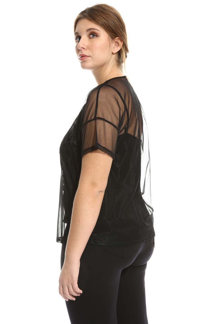 Casacca in tulle ricamato Intrend Casacca in tulle ricamato Intrend