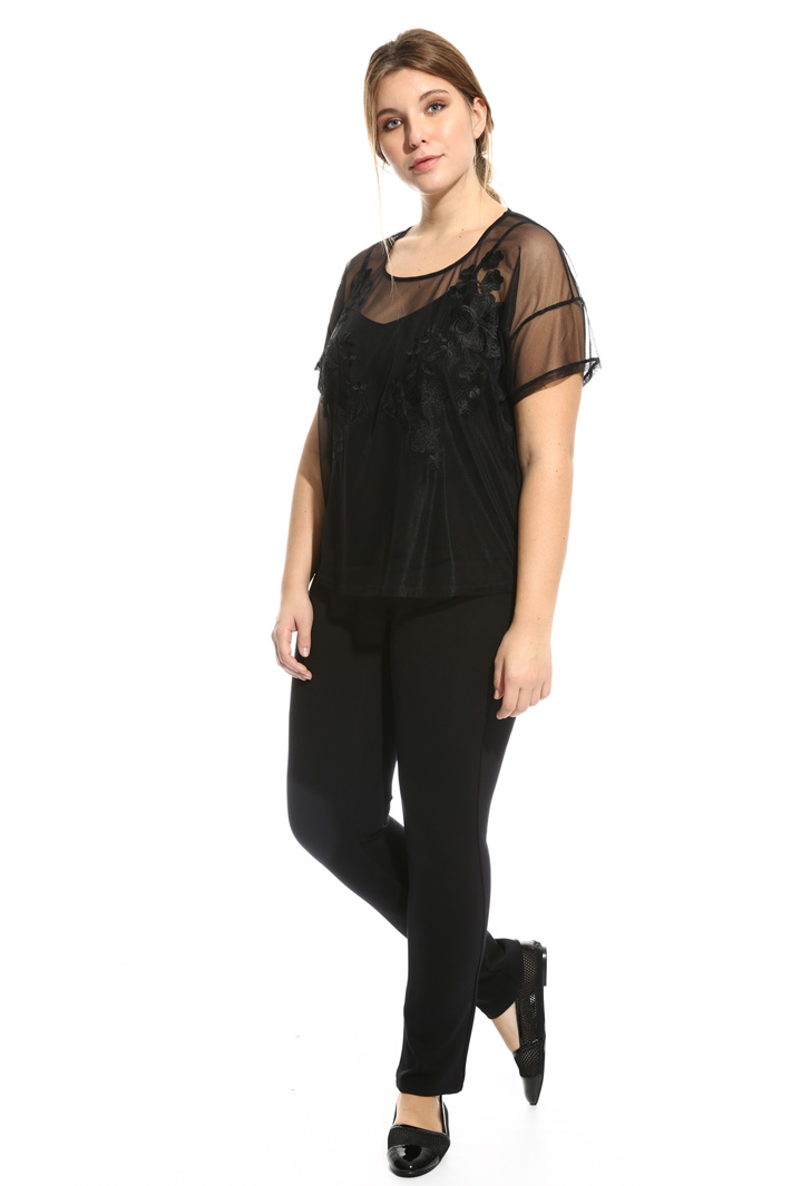 Casacca in tulle ricamato Intrend Casacca in tulle ricamato Intrend