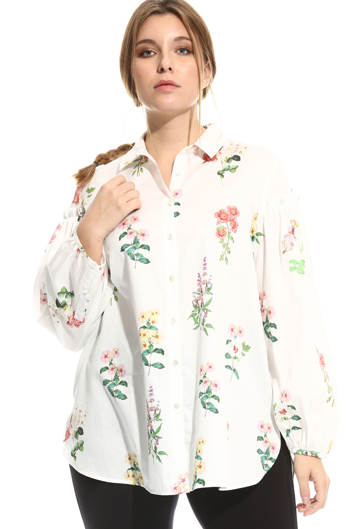 Camicia in raso di cotone Intrend Camicia in raso di cotone Intrend