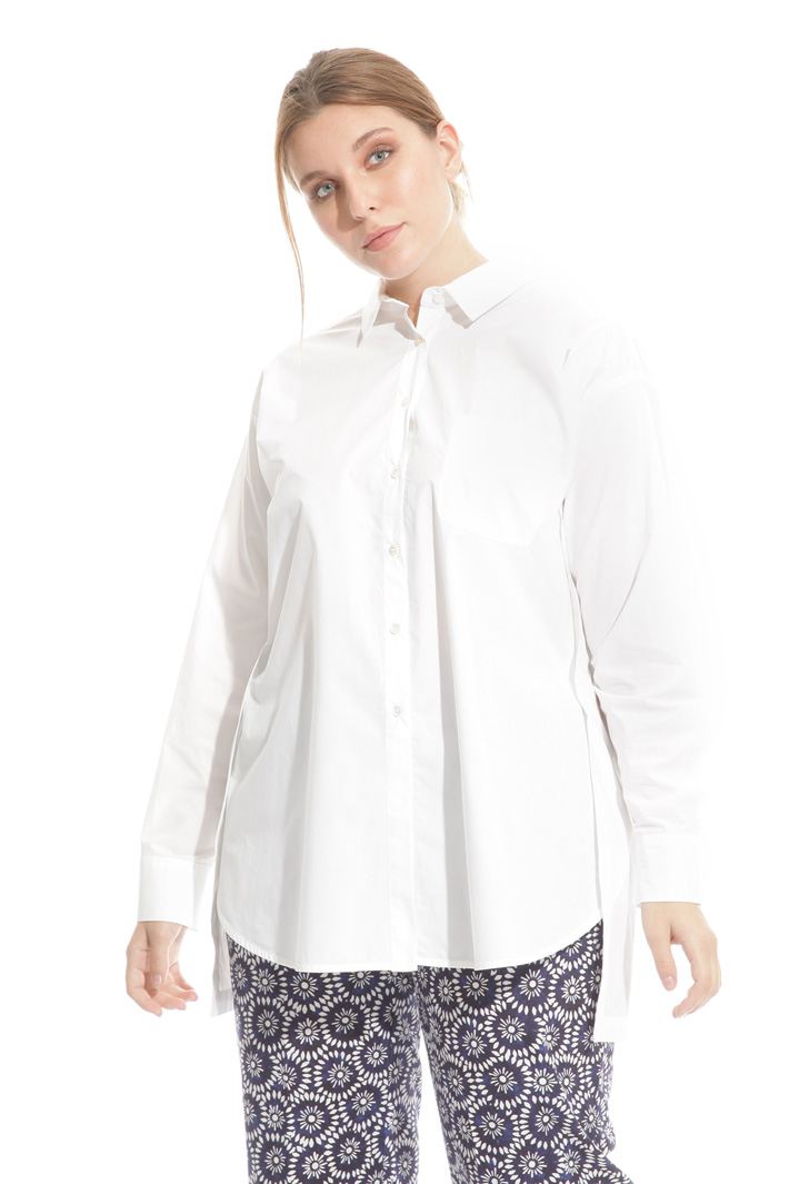 Camicia lunga in popeline Intrend Camicia lunga in popeline Intrend