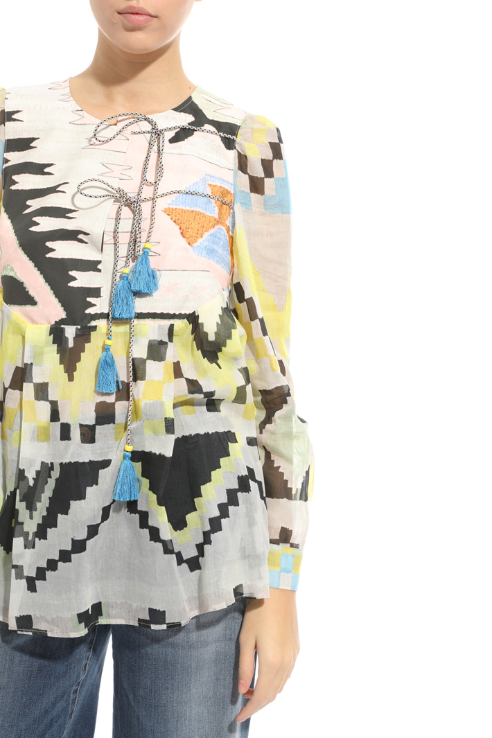 Fantasy print tunic Intrend Fantasy print tunic Intrend