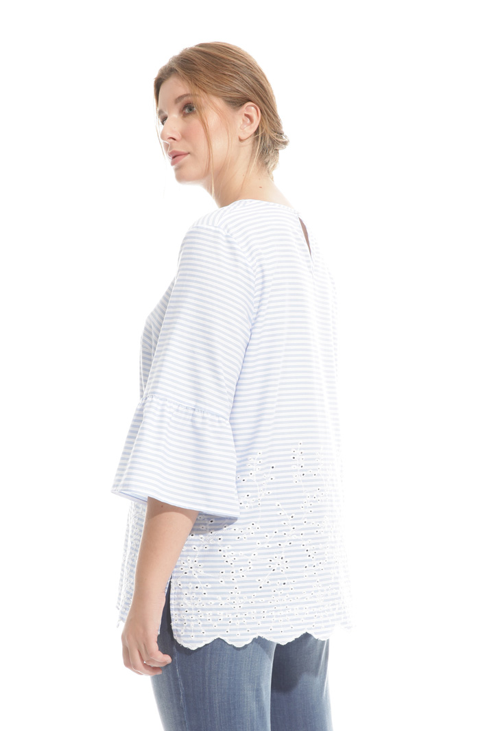 Casacca in cotone con ricami Intrend Casacca in cotone con ricami Intrend