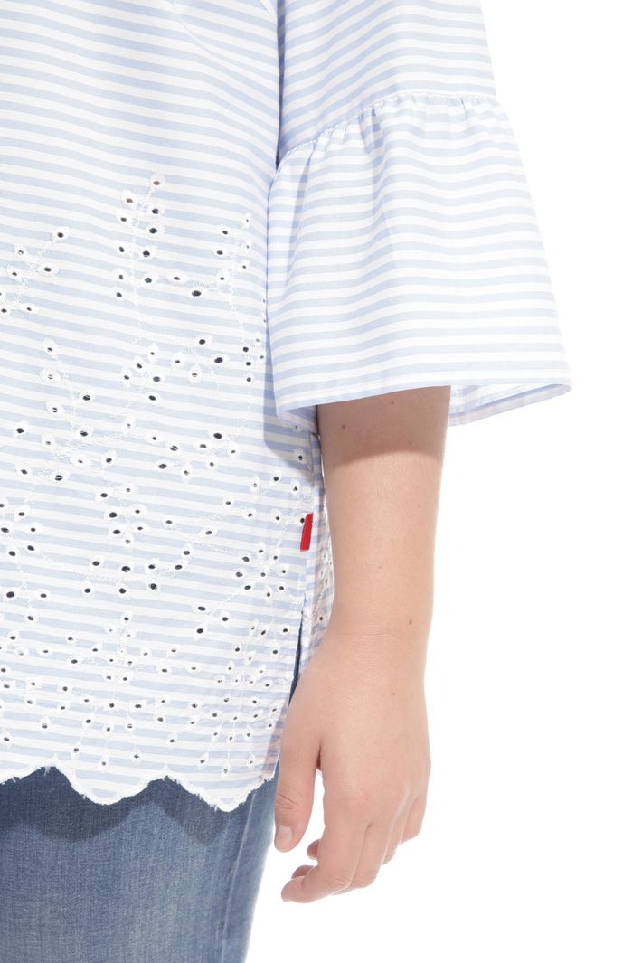 Casacca in cotone con ricami Intrend Casacca in cotone con ricami Intrend