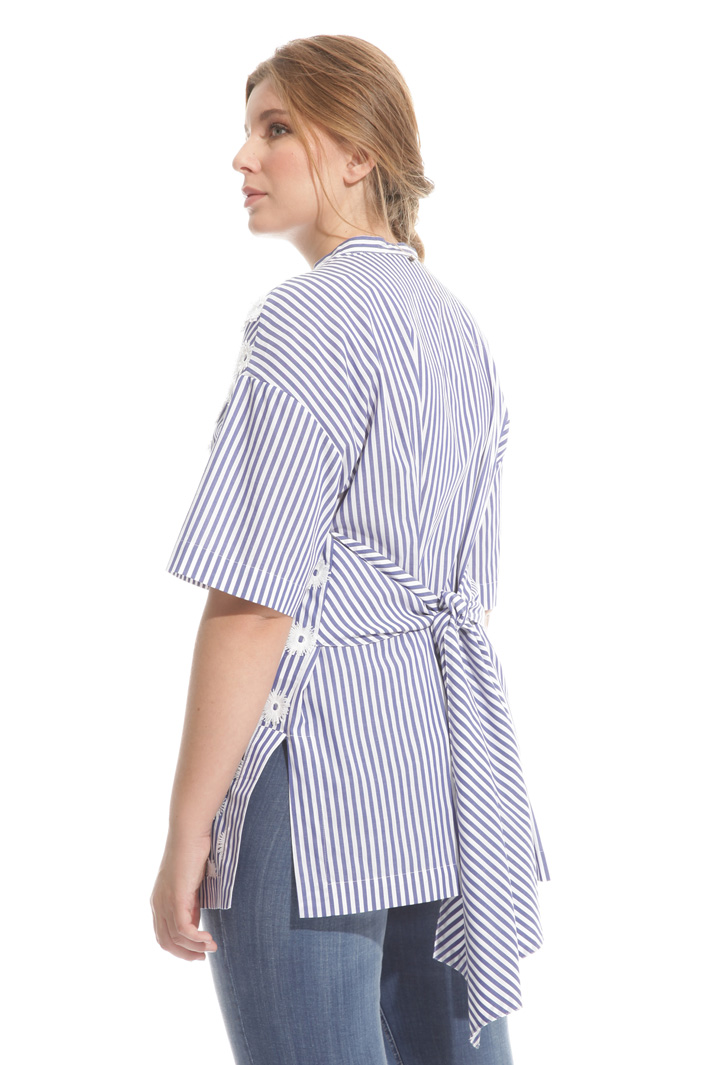 Camicia in cotone con ricamo Intrend Camicia in cotone con ricamo Intrend