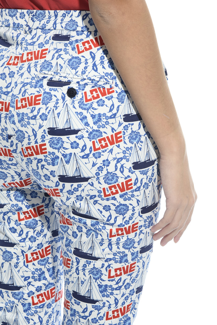 Pantalone in raso di cotone Intrend Pantalone in raso di cotone Intrend