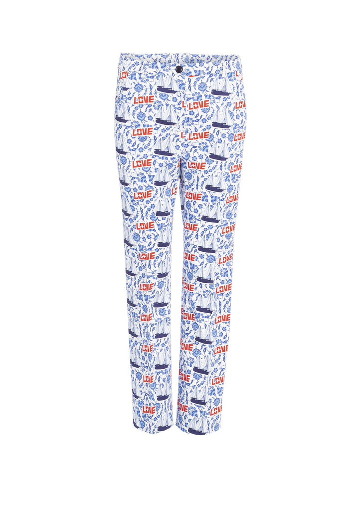 Pantalone in raso di cotone Intrend Pantalone in raso di cotone Intrend