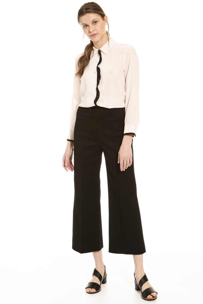 Pantalone in piquet Intrend Pantalone in piquet Intrend