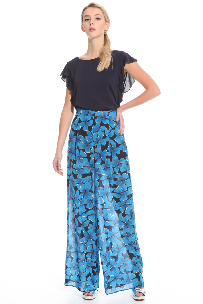Pantalone in georgette Intrend Pantalone in georgette Intrend