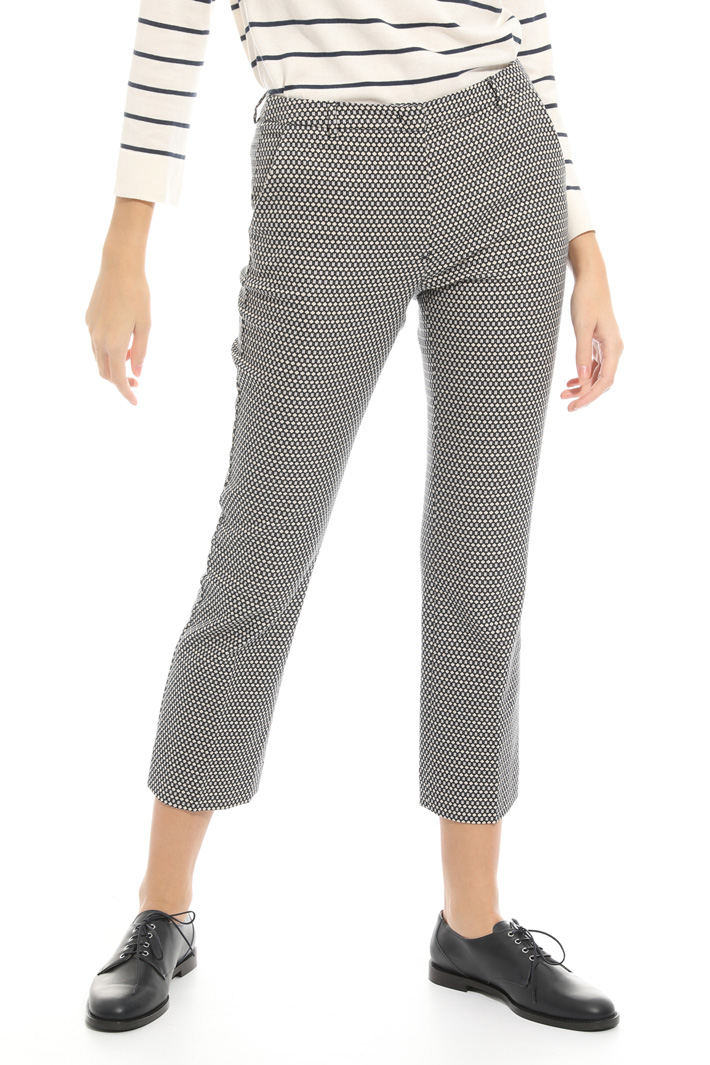 Micro pattern trousers Intrend Micro pattern trousers Intrend
