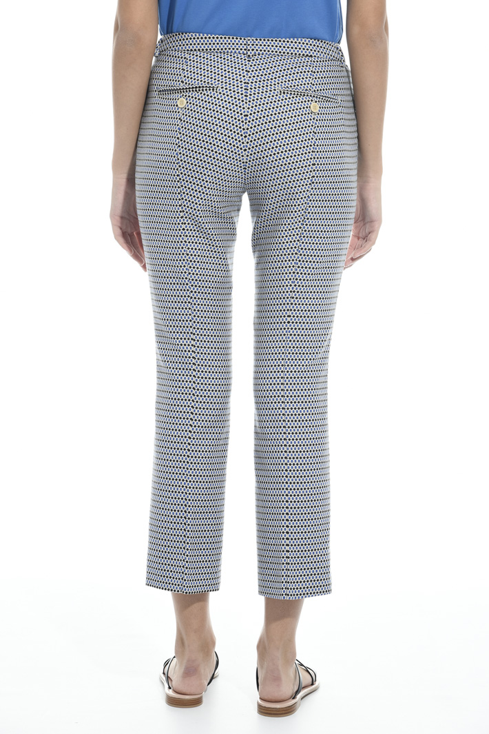 Micro pattern trousers Intrend Micro pattern trousers Intrend