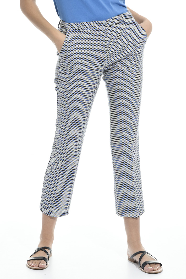 Micro pattern trousers Intrend Micro pattern trousers Intrend