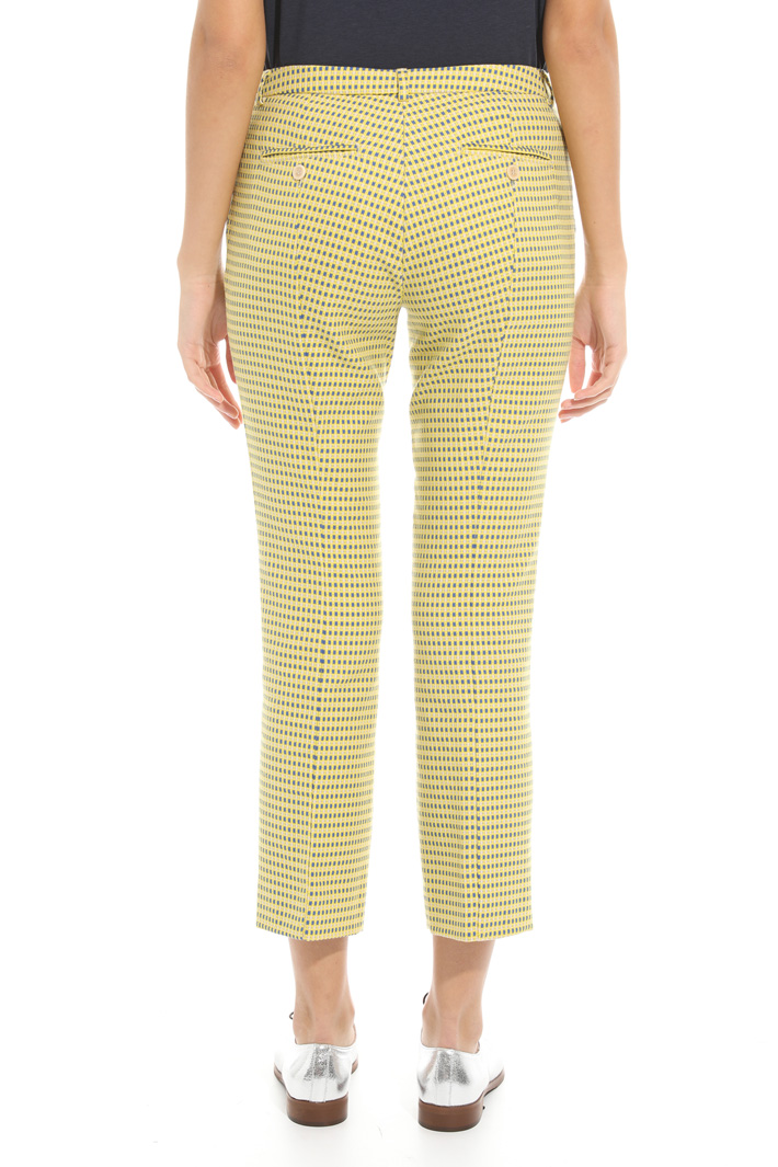 Pantalone con micro fantasia Intrend Pantalone con micro fantasia Intrend