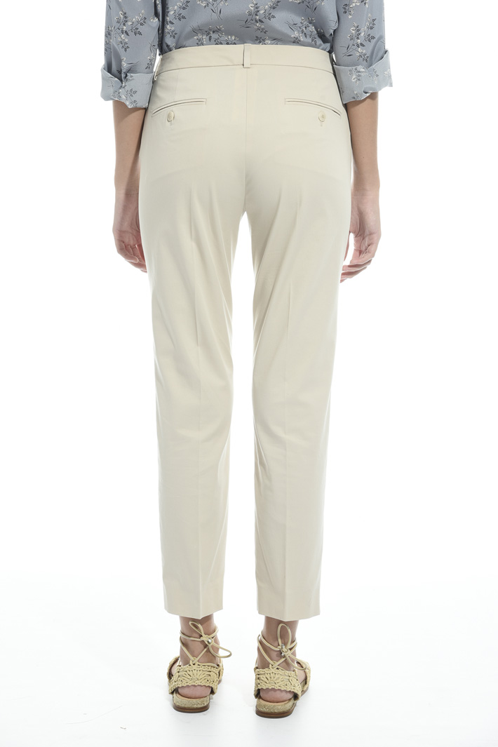 Capri trousers in cotton Intrend Capri trousers in cotton Intrend