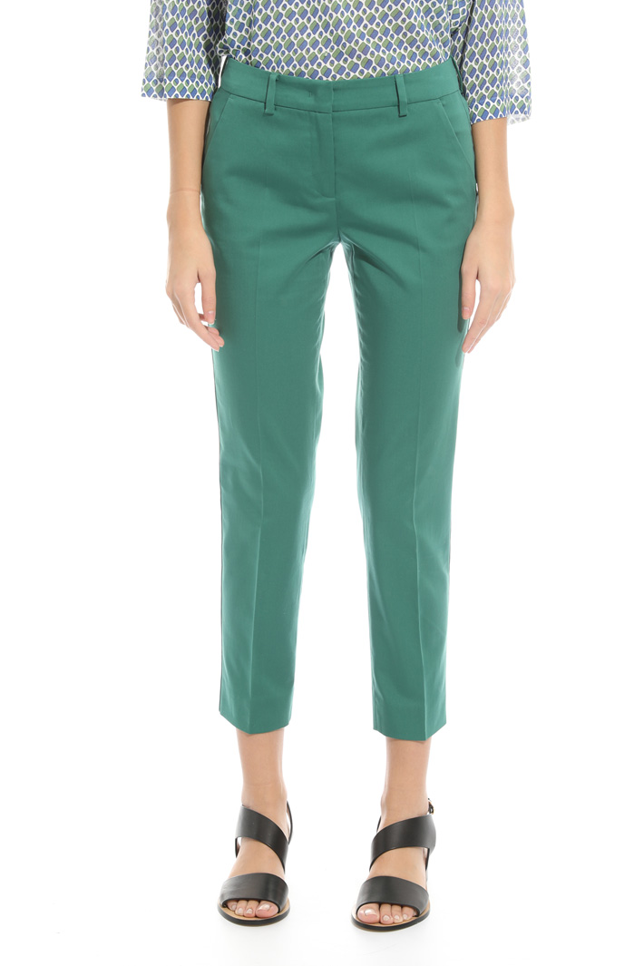 Pantalone in raso di cotone Intrend Pantalone in raso di cotone Intrend