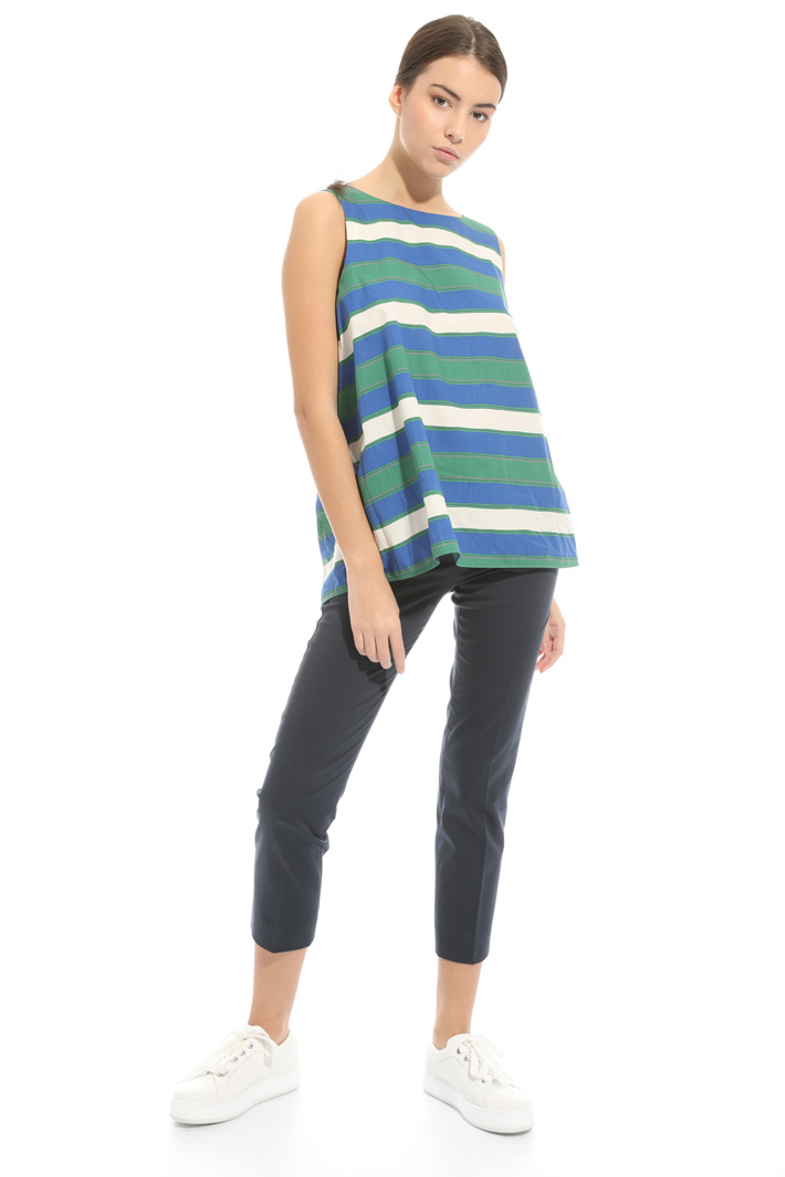 Pantalone in raso di cotone Intrend Pantalone in raso di cotone Intrend