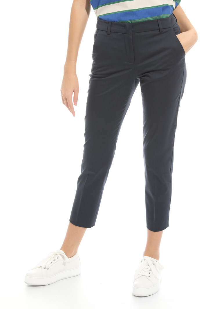 Pantalone in raso di cotone Intrend Pantalone in raso di cotone Intrend