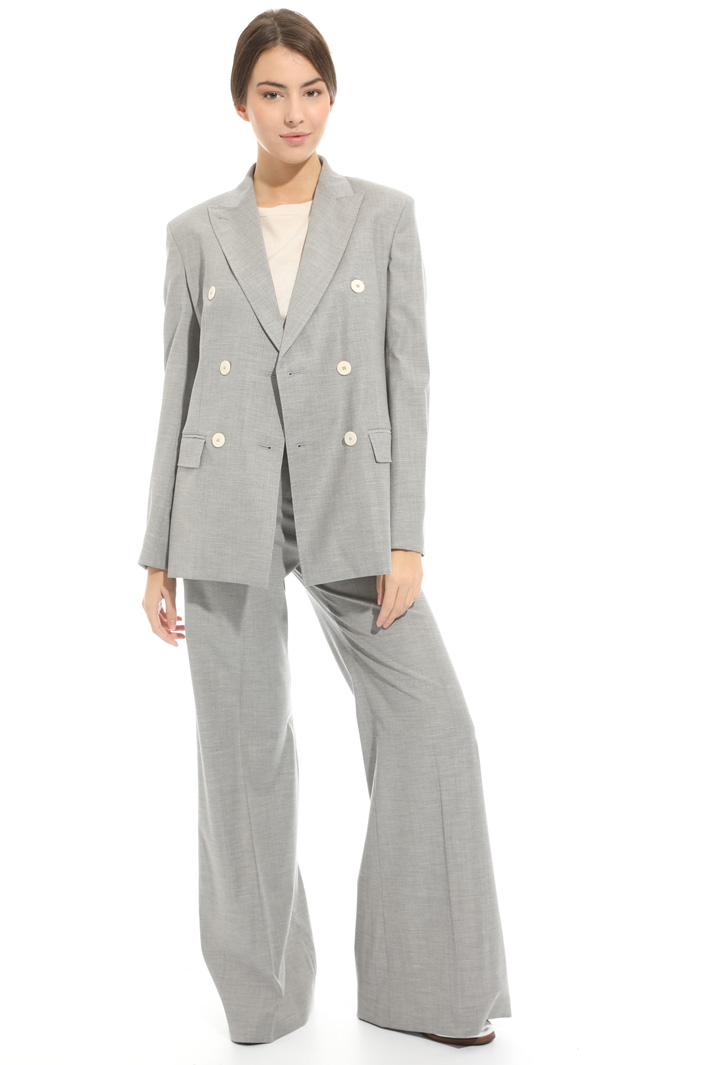 Pantalone palazzo misto lana Intrend Pantalone palazzo misto lana Intrend